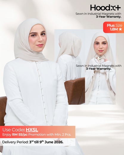 HoodX⁺Plus in Linen