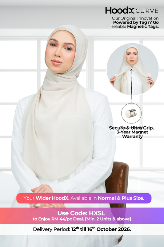 HoodX Curve in Linen