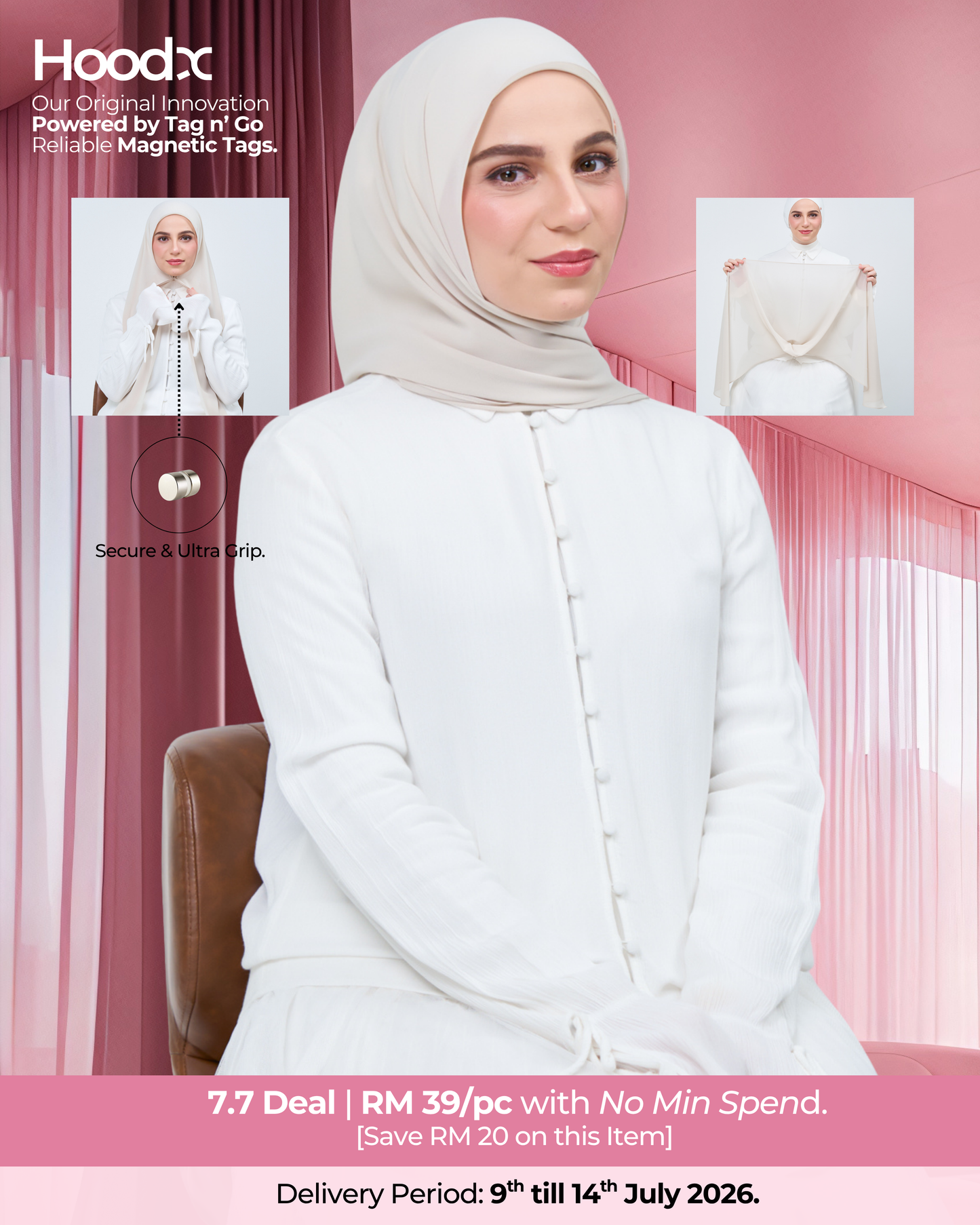 [7.7 Deal] HoodX in Linen