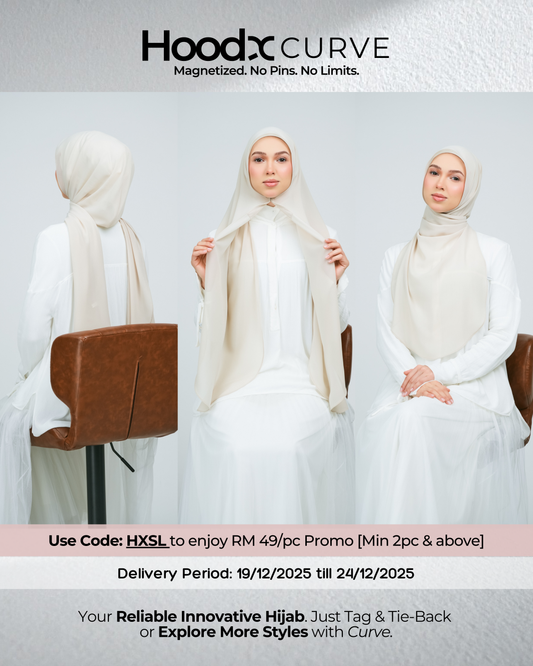 HoodX Curve in Linen