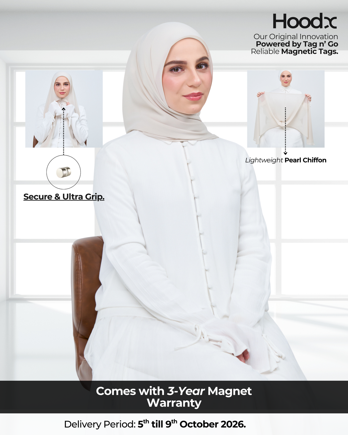 HoodX in Linen