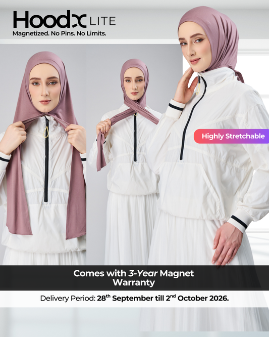 HoodX Lite in Medium Ash
