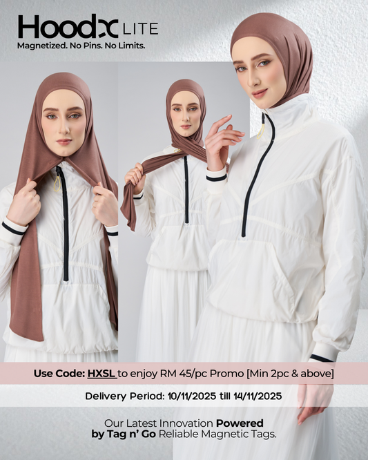 [★New] HoodX Lite in Medium Truffle