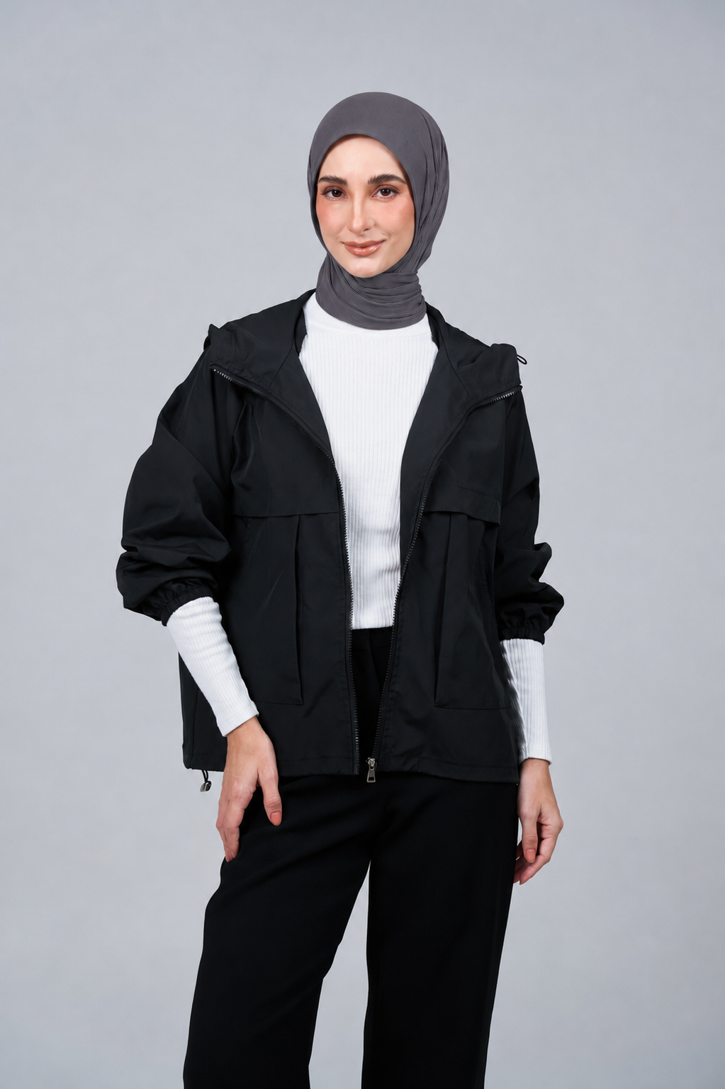 [★ New Colour] HoodX+ CloudFit in Metro Grey