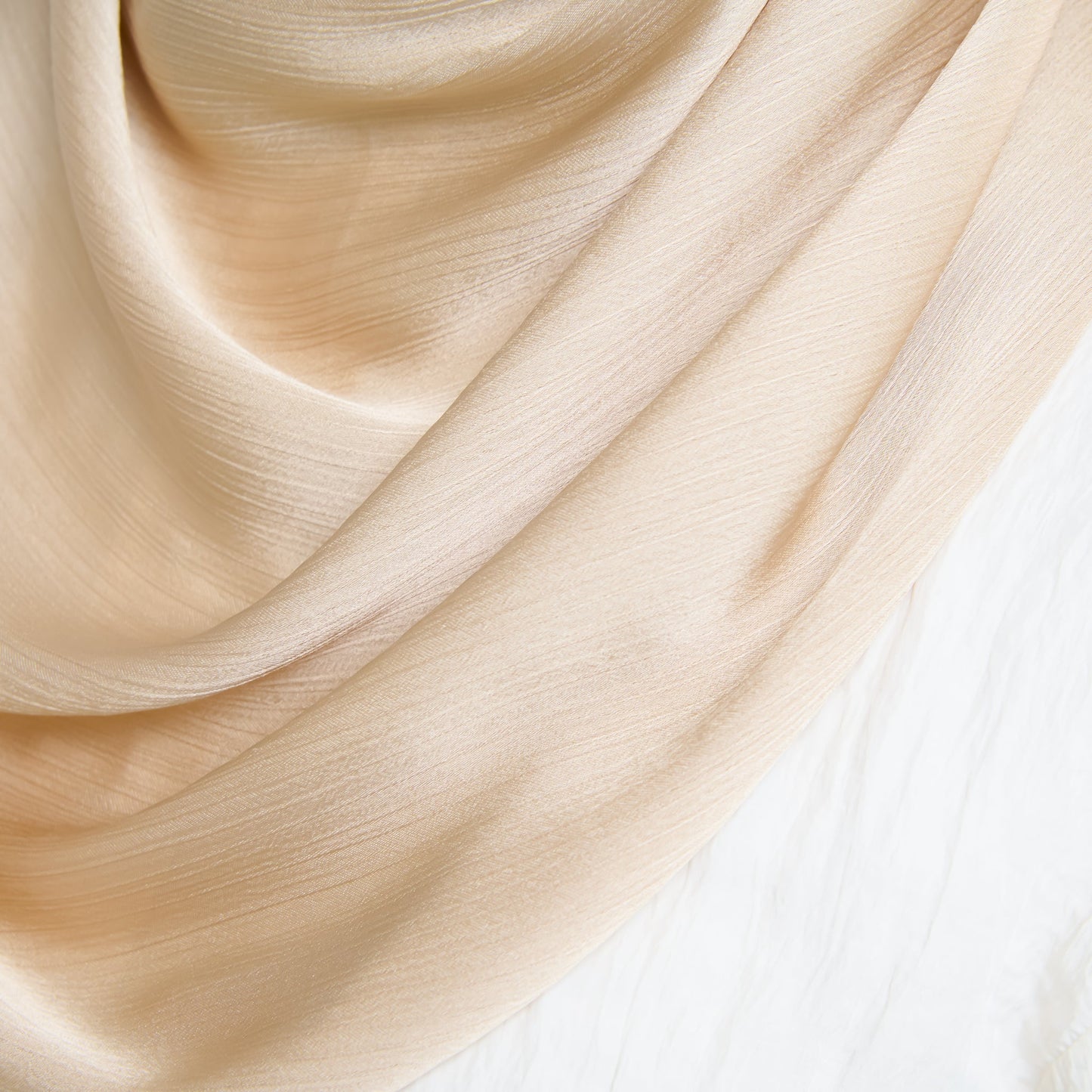 Medina Silk Shawl in Light Sand