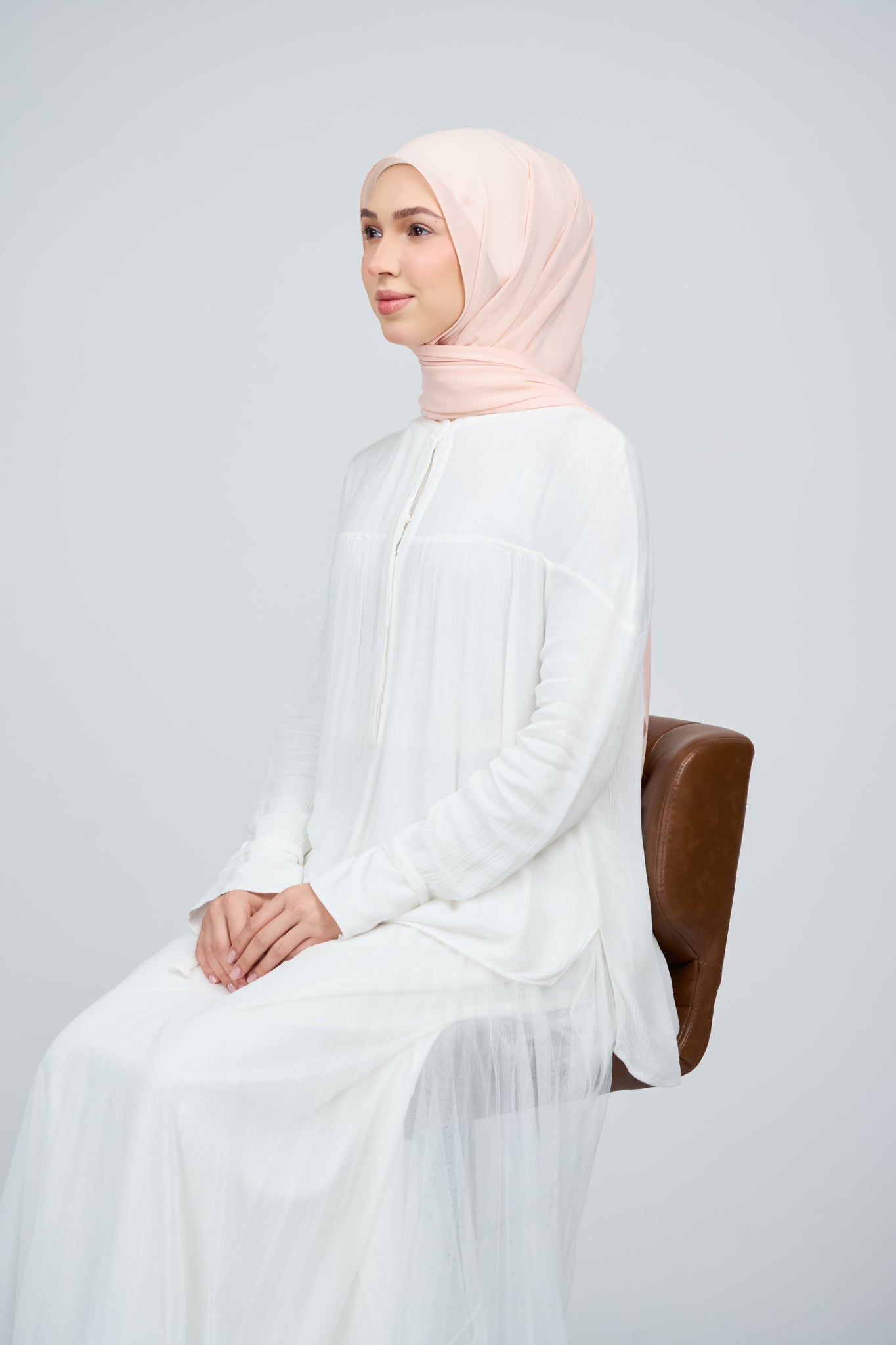 HoodX Curve in Malibu Peach