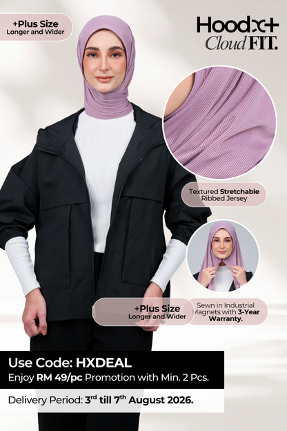 HoodX+ CloudFit in Mauve