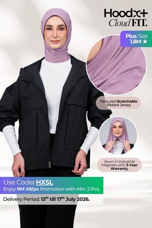 HoodX+ CloudFit in Mauve