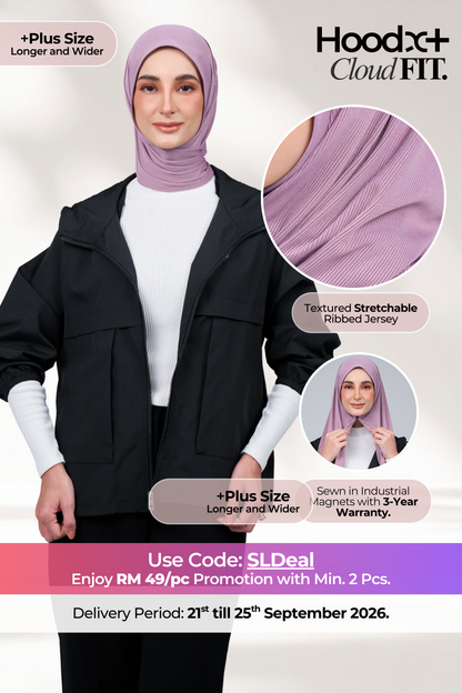 HoodX+ CloudFit in Mauve