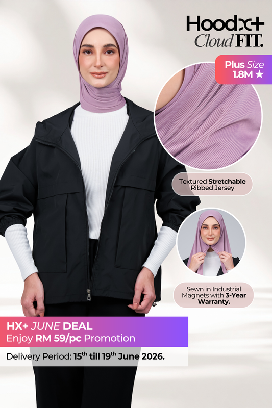 HoodX+ CloudFit in Mauve