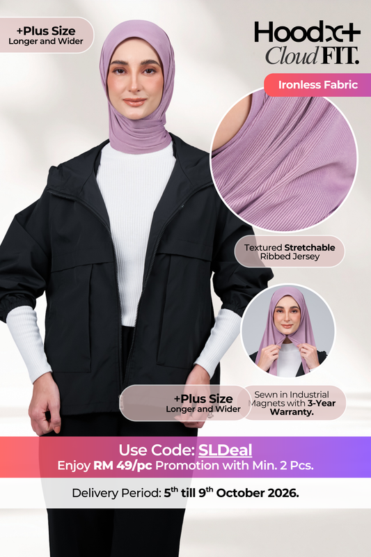 HoodX+ CloudFit in Mauve