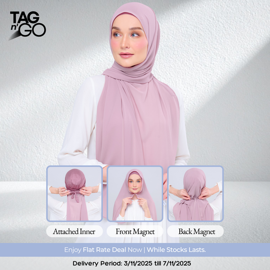 3IN1 Instant Faith Tag n' Go in Mauve