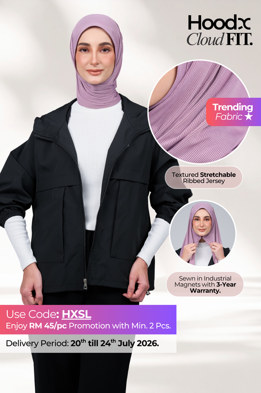 HoodX CloudFit in Mauve