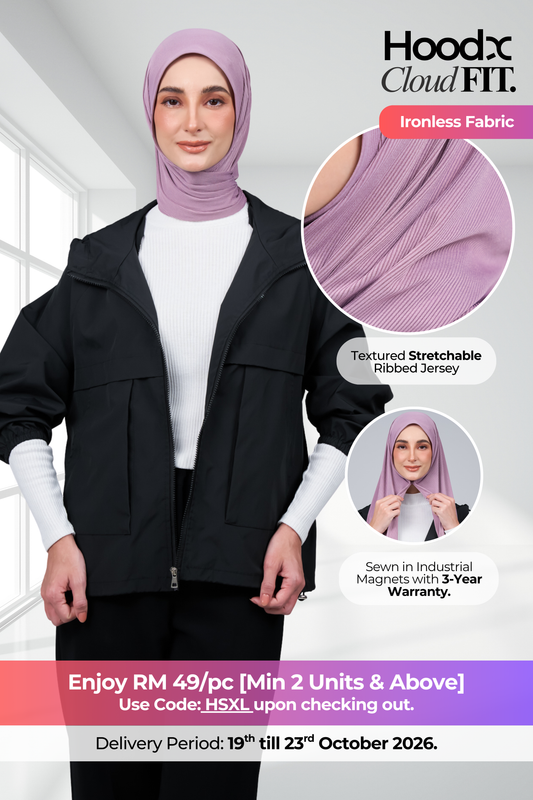 HoodX CloudFit in Mauve