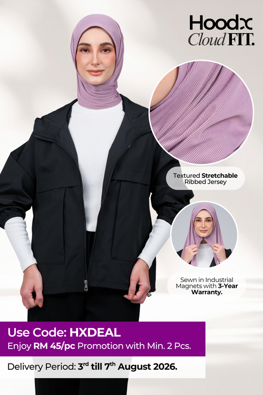 HoodX CloudFit in Mauve