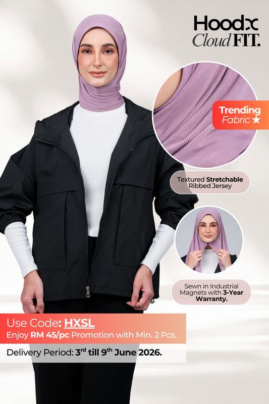 HoodX CloudFit in Mauve