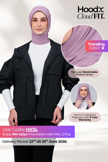 HoodX CloudFit in Mauve