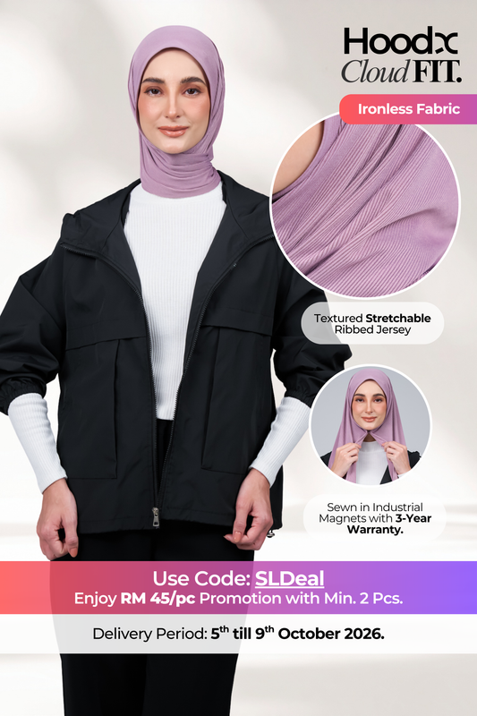 HoodX CloudFit in Mauve