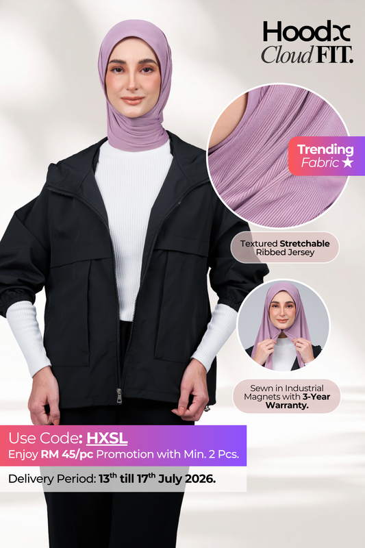 HoodX CloudFit in Mauve