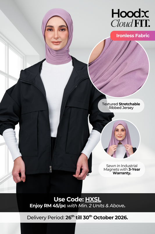 HoodX CloudFit in Mauve