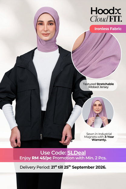 HoodX CloudFit in Mauve