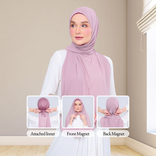 [As-Is] 3IN1 Instant Faith Tag n' Go in Mauve