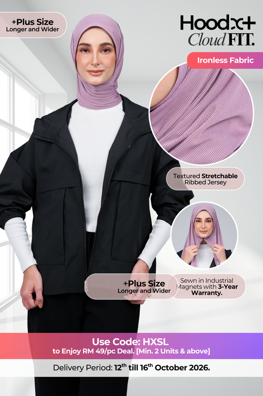HoodX+ CloudFit in Mauve