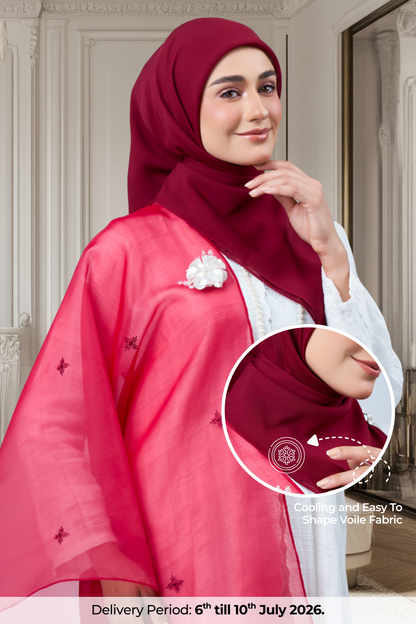 Rhea Bawal in Mawar [Maroon]