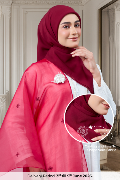 Rhea Bawal in Mawar [Maroon]
