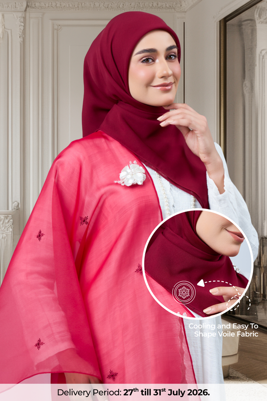 Rhea Bawal in Mawar [Maroon]
