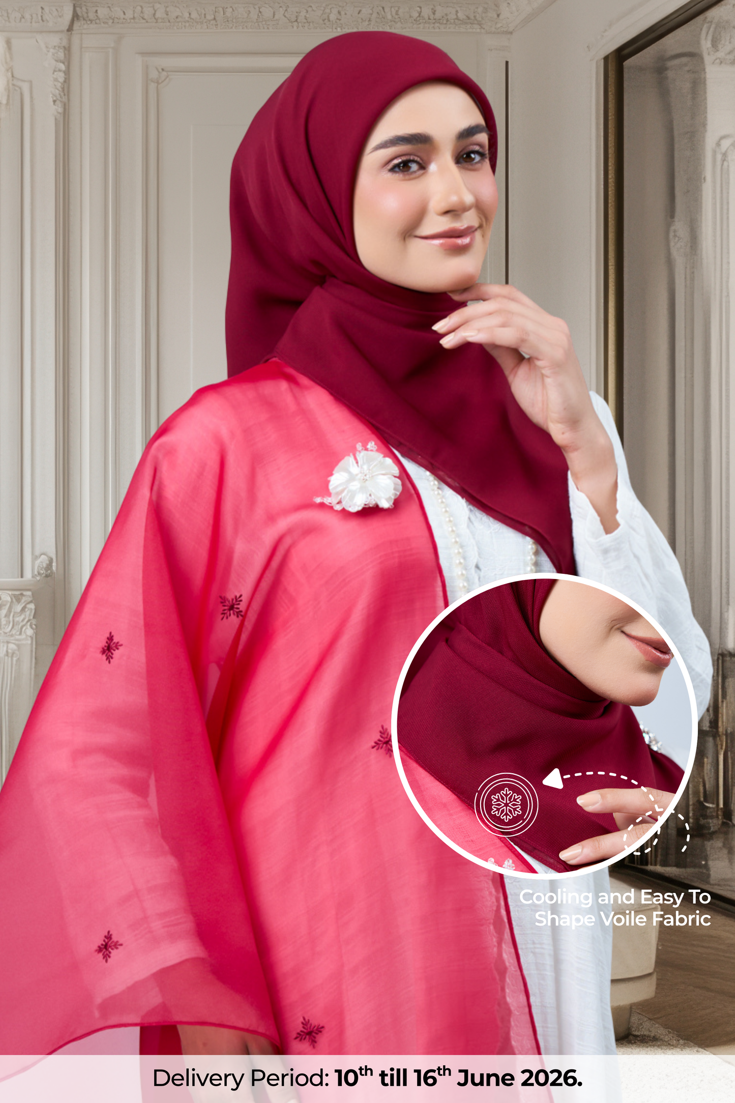 Rhea Bawal in Mawar [Maroon]