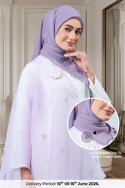 Rhea Bawal in Melur [Heather Purple]