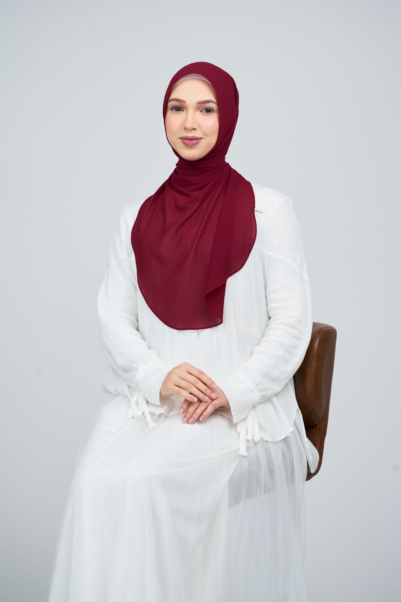 HoodX⁺Plus Curve in Merlot