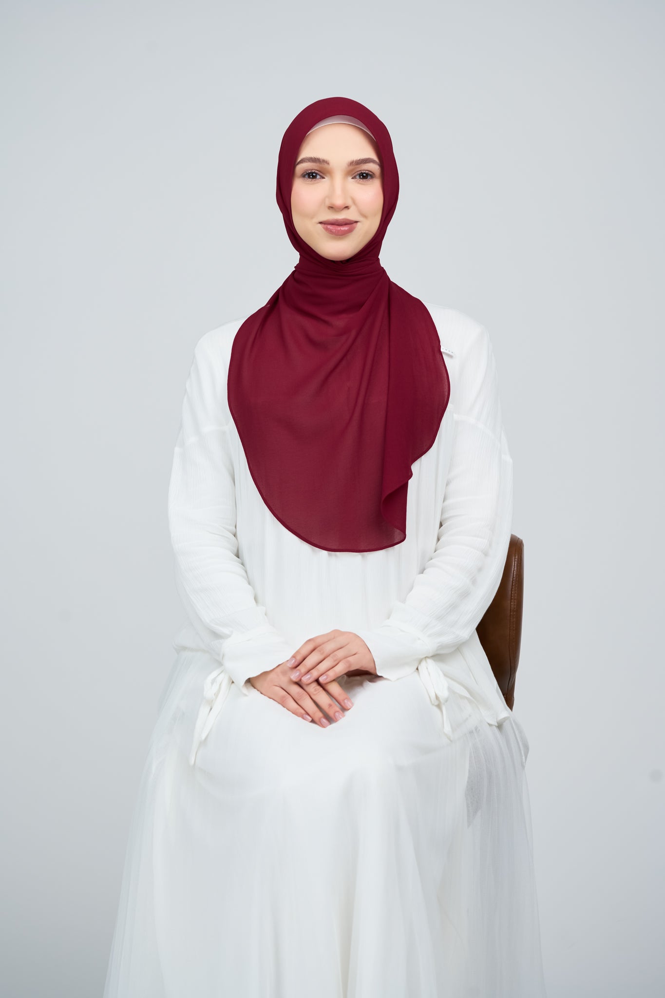 HoodX⁺Plus Curve in Merlot