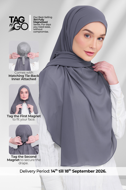 3IN1 Instant Faith Tag n' Go in Metro Grey