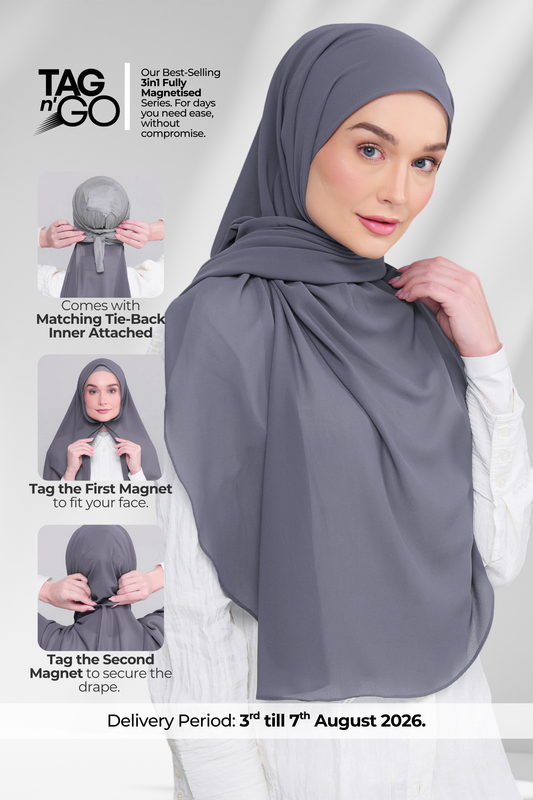 3IN1 Instant Faith Tag n' Go in Metro Grey