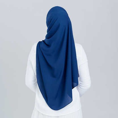 [8.8 MARKDOWN] Tag n' Go Max [2M] | Premium Korean Chiffon in Midnight Blue