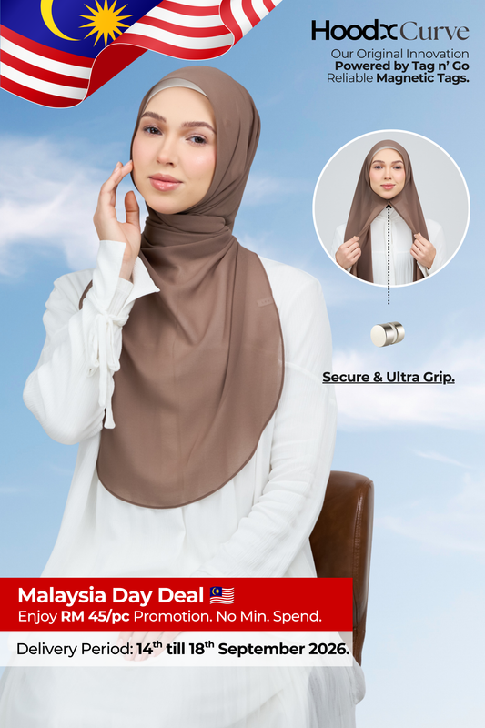 HoodX Curve in Mocha