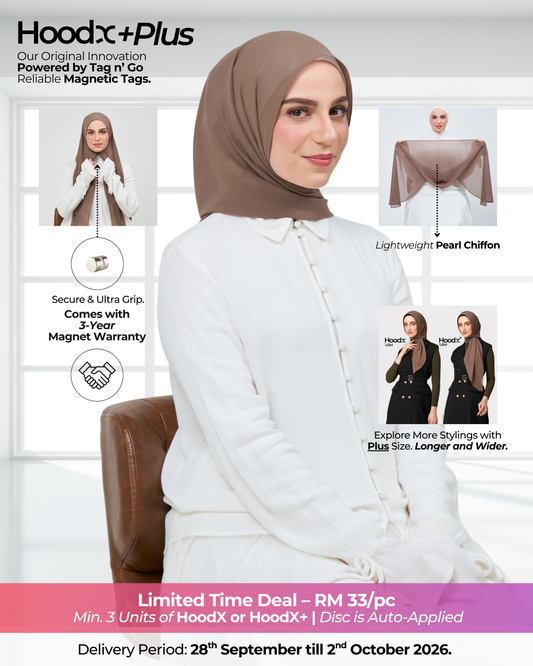 HoodX⁺Plus in Mocha