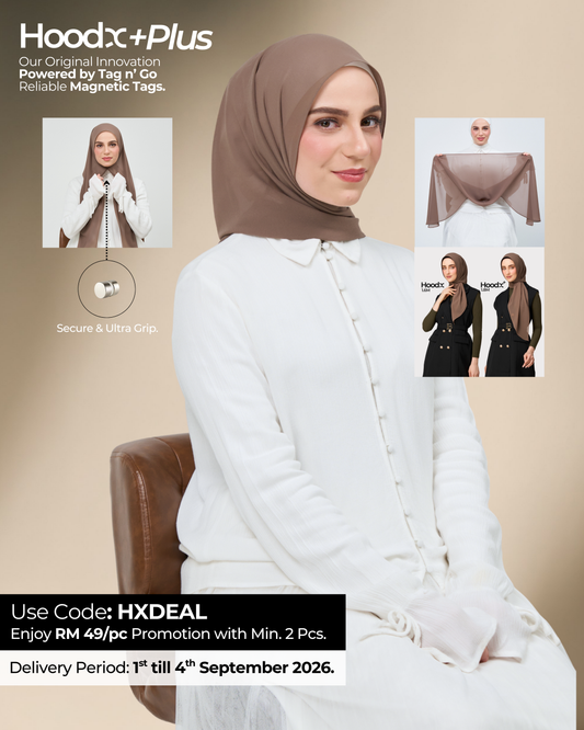 HoodX⁺Plus in Mocha