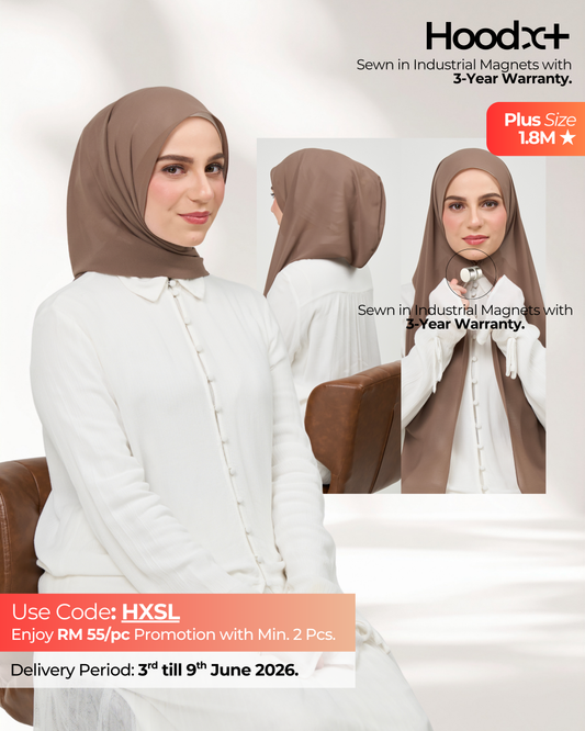 HoodX⁺Plus in Mocha