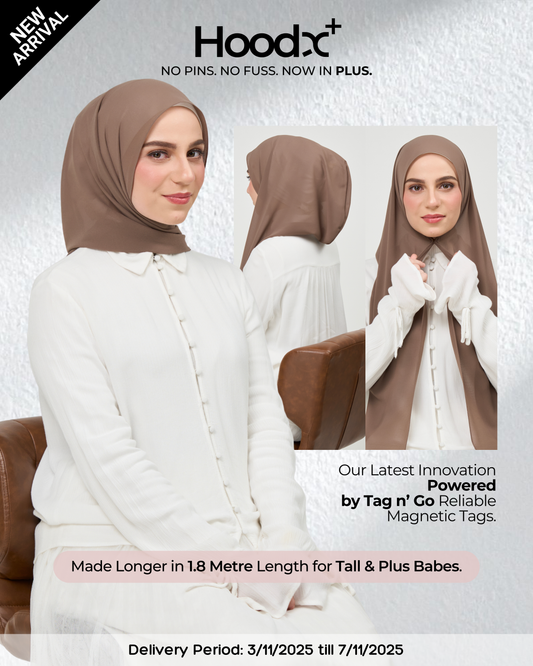 HoodX⁺Plus in Mocha