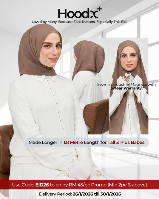 HoodX⁺Plus in Mocha