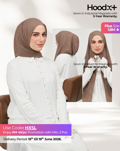 HoodX⁺Plus in Mocha