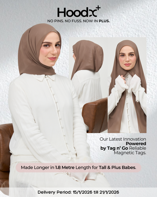 HoodX⁺Plus in Mocha