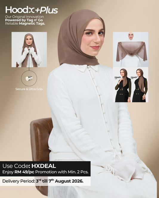HoodX⁺Plus in Mocha
