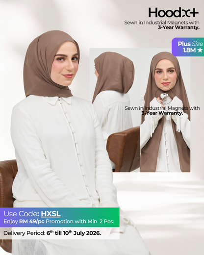 HoodX⁺Plus in Mocha