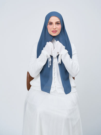 HoodX in Denim Blue