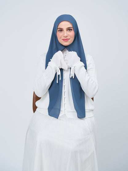HoodX⁺Plus in Denim Blue
