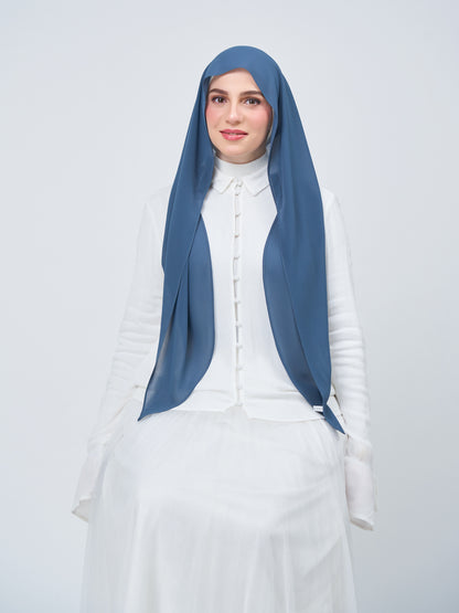 HoodX in Denim Blue